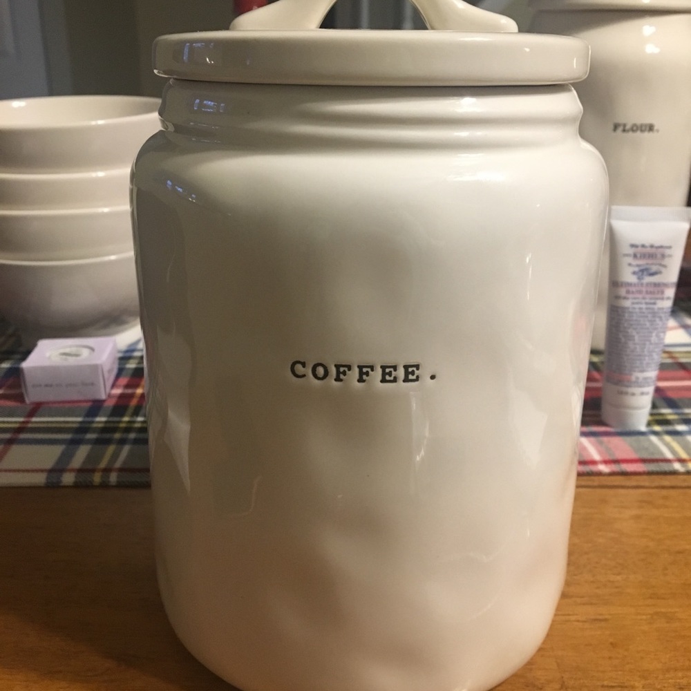 Rae Dunn Typewriter Coffee Canister